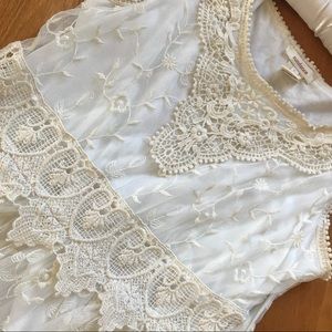 Sundance Lace & Eyelet Dreamy Spring Dress